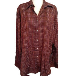 Equilibrio Italia Cotton Button Shirt XL